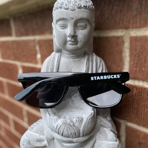 Starbucks “Ray Ban Style” BLK Sunglasses 🖤RARE🖤 - Picture 2 of 5